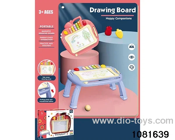 writing tablet(black and white) in color box