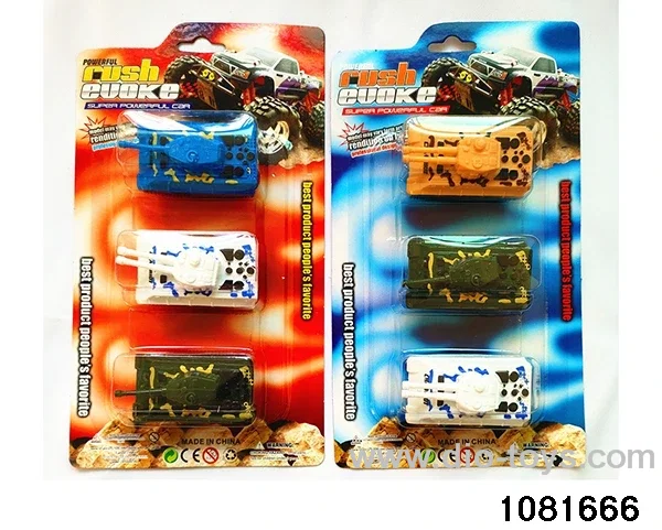 Pull back Tank in Blister card