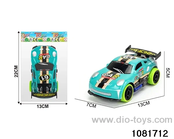 Pull back Sports Car in opp bag