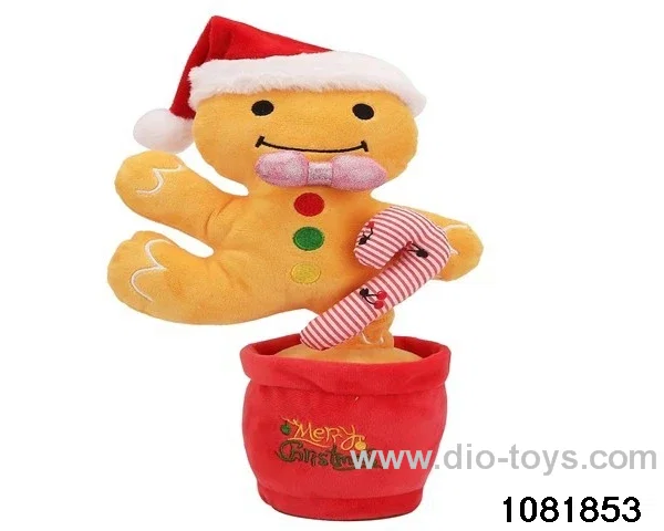 Christmas Cookie Man Rechargeable Single Drive in opp bag