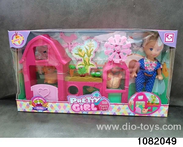 4.5 inch Figurine Doll Set in window box