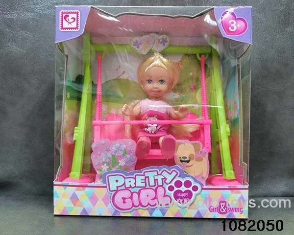 4.5 inch Figurine Doll Set in window box