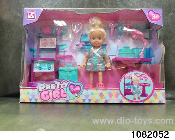 4.5 inch Figurine Doll Set in window box