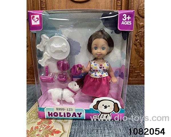 4.5 inch Figurine Doll Set in window box