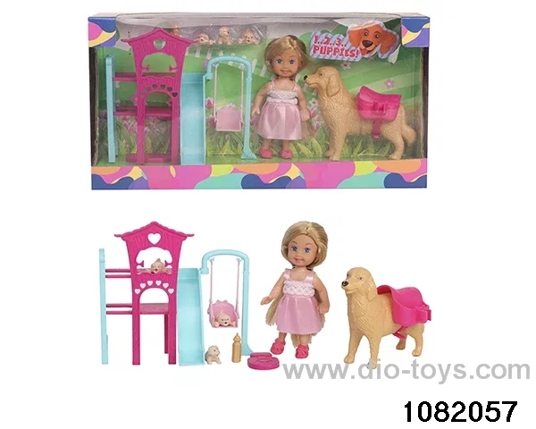 4.5 inch Figurine Doll Set in window box