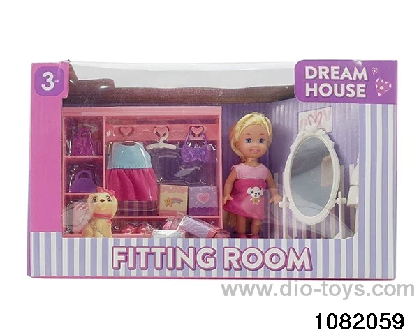 4.5 inch Figurine Doll Set in window box
