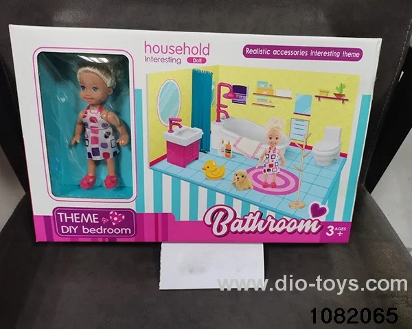 4.5 inch Figurine Doll Set in window box