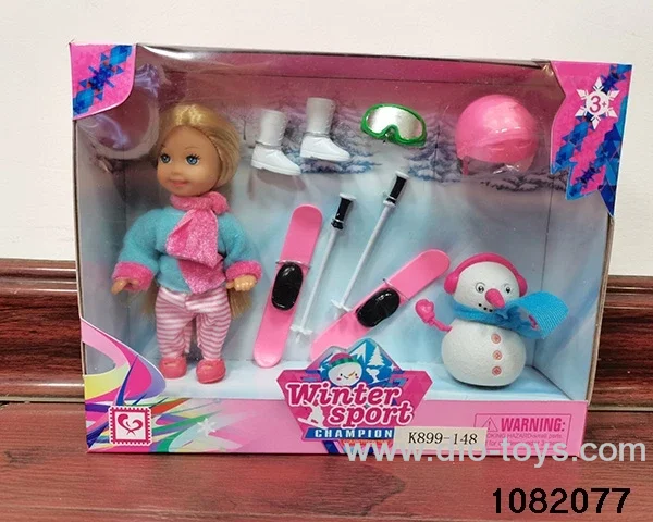 4.5 inch Figurine Doll Set in window box