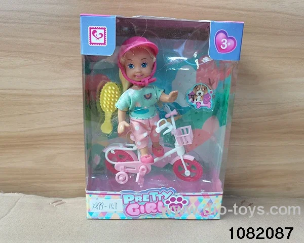 4.5 inch Figurine Doll Set in window box