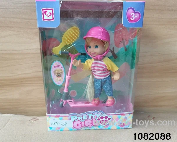 4.5 inch Figurine Doll Set in window box