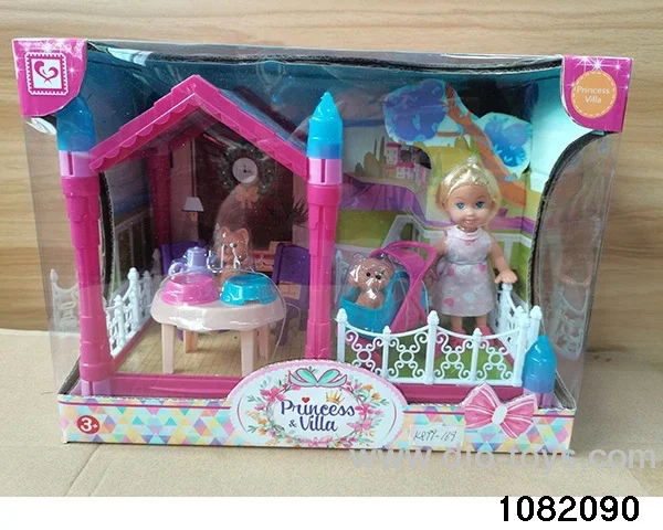 4.5 inch Figurine Doll Set in window box