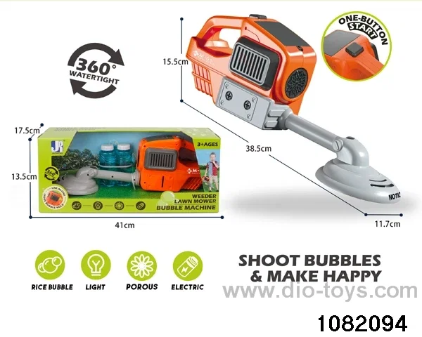 weeder bubble machine with light