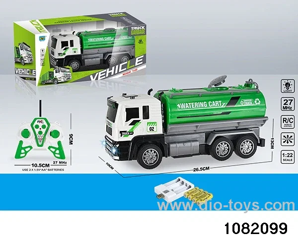 1:18 4ch RC car with light (electricity package) in window box