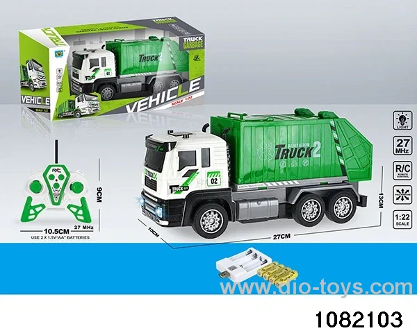 1:18 4ch RC car with light (electricity package) in window box