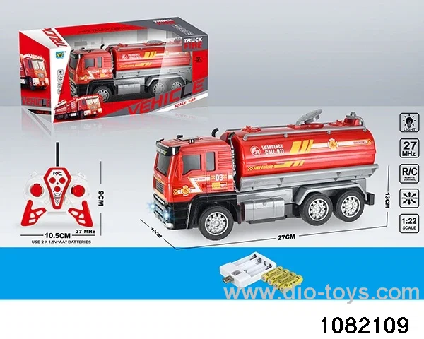 1:18 4ch RC car with light (electricity package) in window box