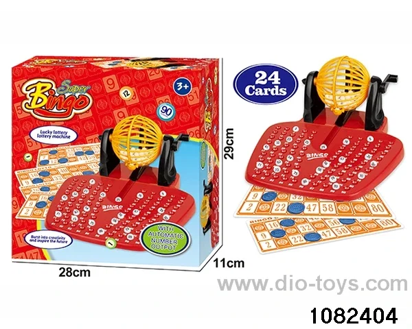 manual lottery machine in color box