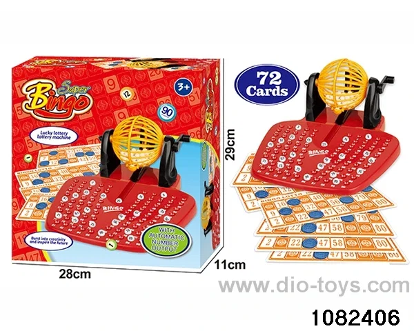 manual lottery machine in color box