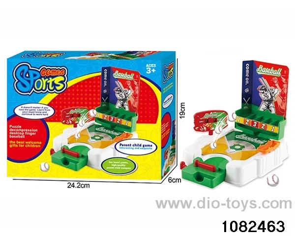 baseball table in color box