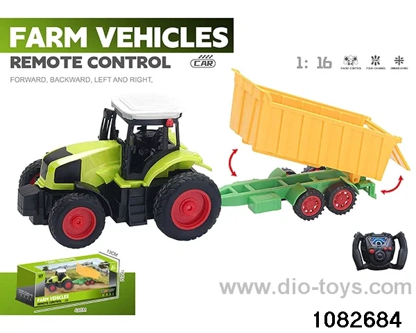 1:16 27MHZ 4ch RC car(electricity not included) in window box