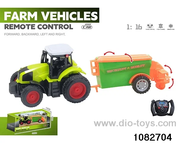 1:16 27MHZ 4ch RC car(electricity not included) in window box