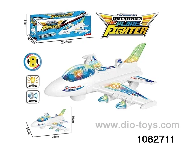 Electric Lighted Aircraft in color box