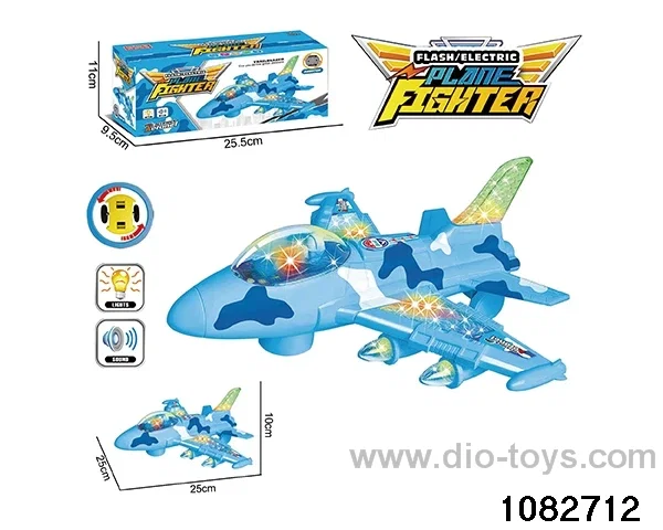 Electric Lighted Aircraft in color box