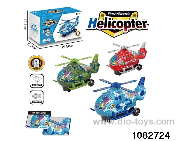 Electric Lighted Aircraft in color box