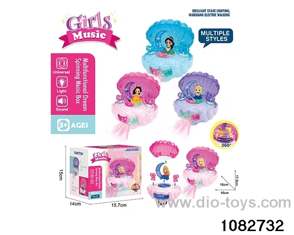 Electric Girl Shell in color box