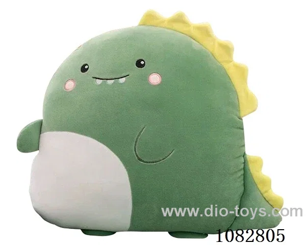 Dinosaur throw pillow