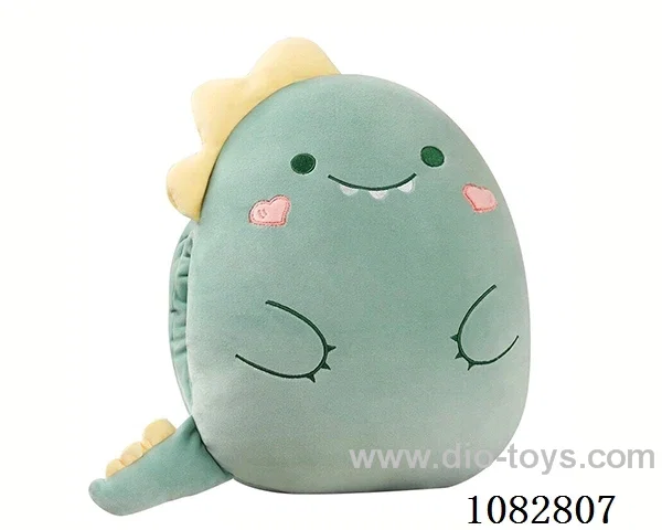 Dinosaur hand warmer pillow
