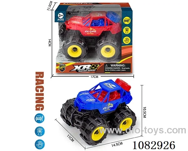 Inertial off-road climbing vehicle