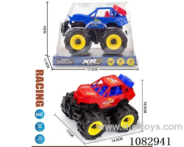 Inertial off-road climbing vehicle