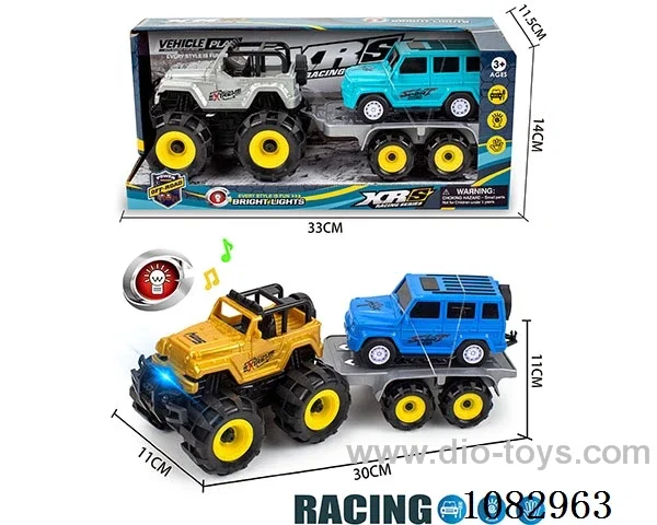 Inertial light off-road Wrangler towing inertial Hummer