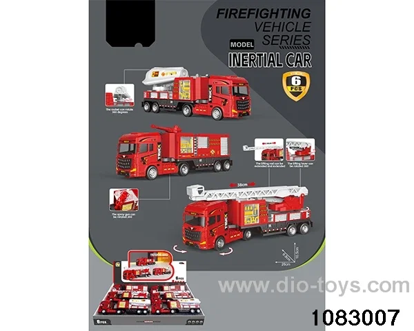 Firefighting Inertia Vehicle in display box