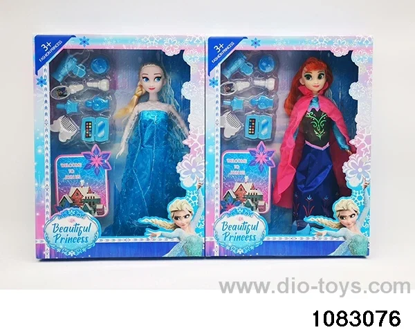 11.5 inch doll set in window box