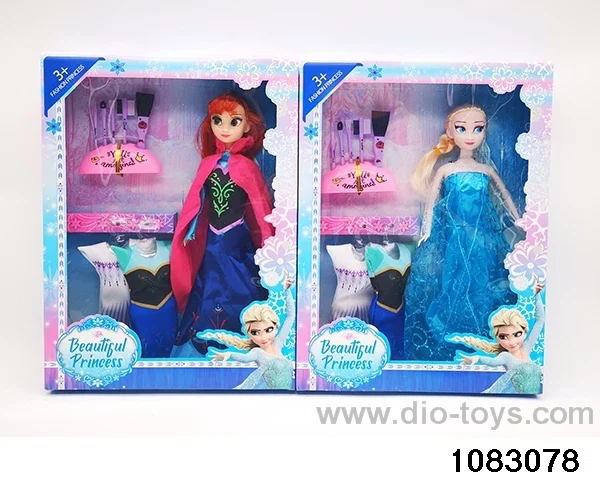 11.5 inch doll set in window box
