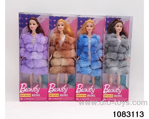 11.5 inch doll set in window box