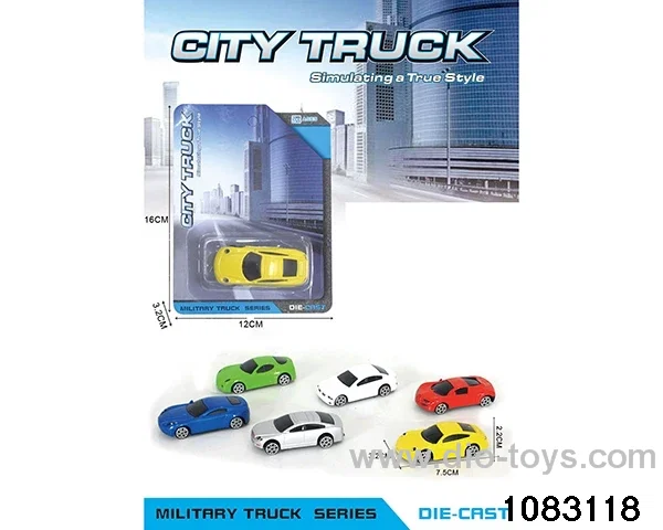 Scooter Alloy Car Set in Blister card
