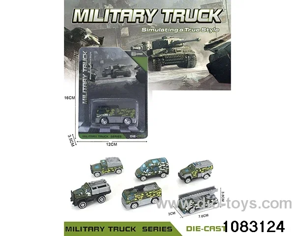 Scooter Alloy Car Set in Blister card