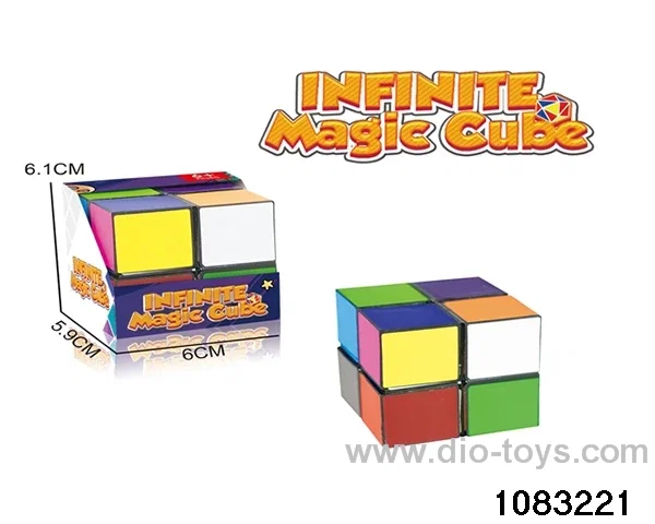 Rubik's cube in window box