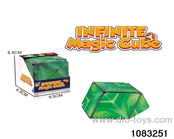 Rubik's cube in color box