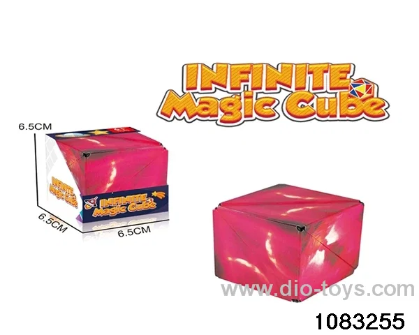 Rubik's cube in color box