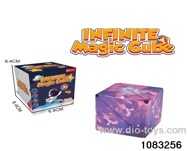 Rubik's cube in color box