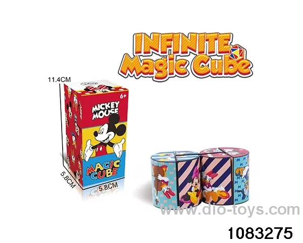 Rubik's cube in color box