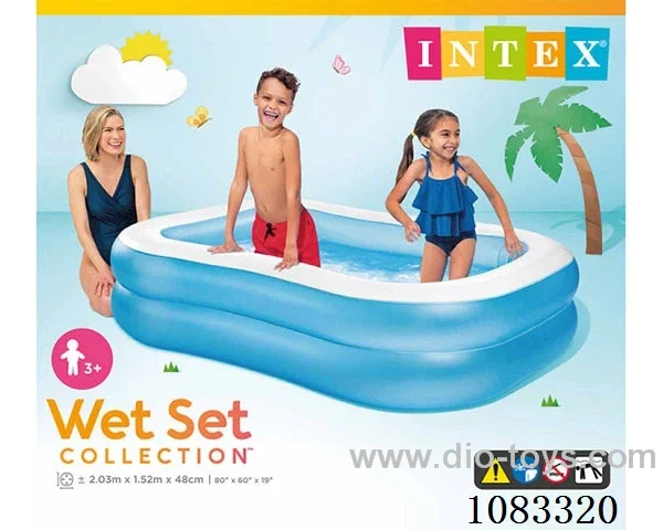 Inflatable swimming pool