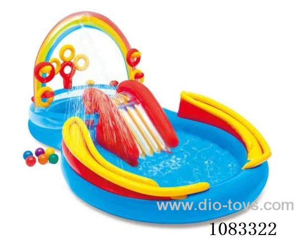 Inflatable swimming pool