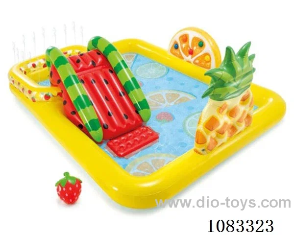 Inflatable swimming pool