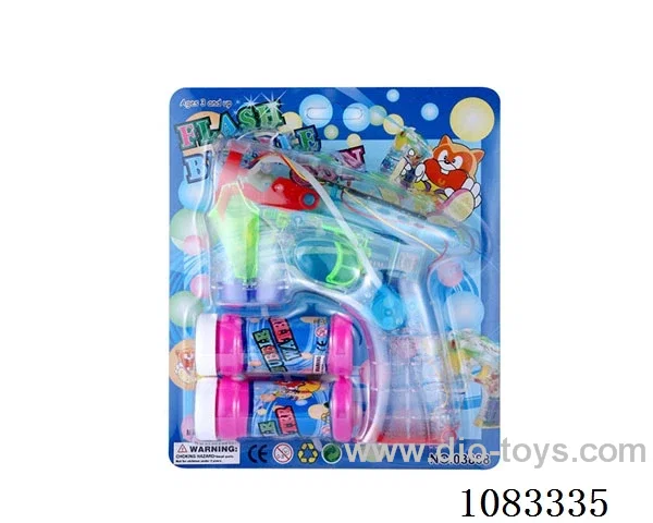 B/O bubble gun toys not included battery