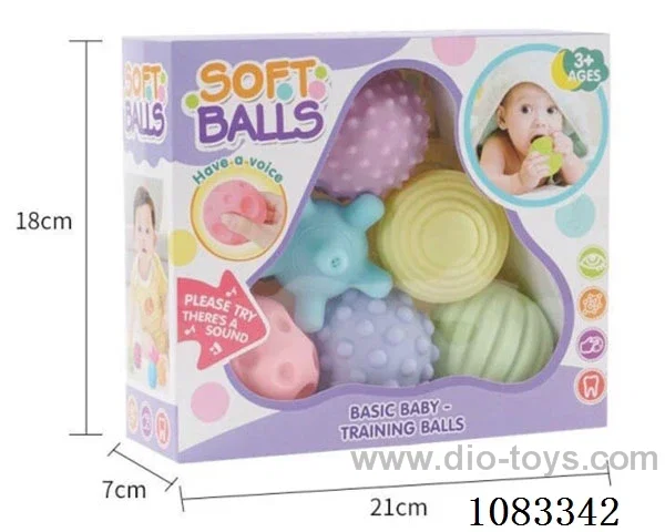 Vinyl pinch ball