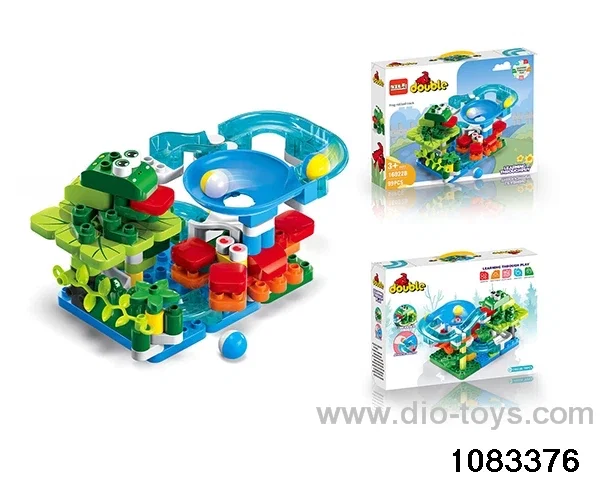 Ball track building blocks